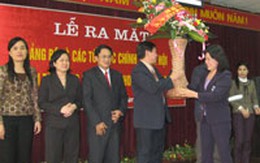 Ra mắt Đảng bộ và các tổ chức chính trị, xã hội thuộc Tổng cục DS - KHHGĐ